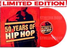LP de vinil colorido de edição limitada 50 anos de Hip Hop LP de vinil colorido de edição limitada 50 anos de Hip Hop