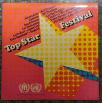 Lp Top Star Festival-1972-johnny Cash-elis Regina-ajuda unicef - AARM