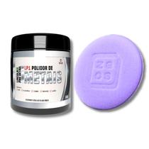 LP1 Polidor Metais Aço Alumínio Cobre Latão + Aplicador Espuma