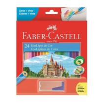 Lpis De Cor 24 Cores Ecolapis Faber Castell - FABER-CASTELL