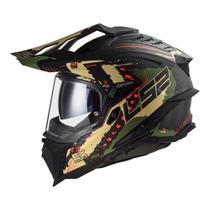 Ls2 capacete explorer c mx701 extend matte military green 60/l