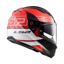 Ls2 capacete ff320 stream kub black/red 60/l Ls2 capacete ff320 stream kub black/red 60/l