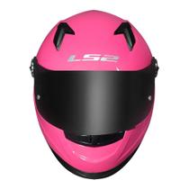 Ls2 capacete ff358 monocolor pink 60/l