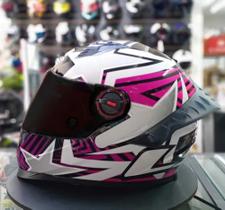 Ls2 capacete ff358 pro estellar blk pink/purple Ls2 capacete ff358 pro estellar blk pink/purple