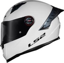 Ls2 capacete ff358 pro monocolor branco