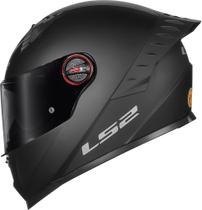 Ls2 Capacete Ff358 Pro Monocolor Fosco Preto