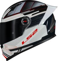 Ls2 Capacete Ff358 S Digital Preto/Branco Ls2 Capacete Ff358 S Digital Preto/Branco