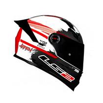 Ls2 capacete ff358 s japan red 56/s Ls2 capacete ff358 s japan red 56/s