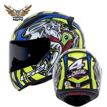 Ls2 capacete rapid ff353 alex barros replica blue 56/s