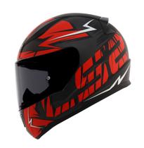 Ls2 capacete rapid ff353 cromo fosco preto/vermelho Ls2 capacete rapid ff353 cromo fosco preto/vermelho