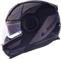 Ls2 Capacete Scope Ff902 Mask Preto/Titânio