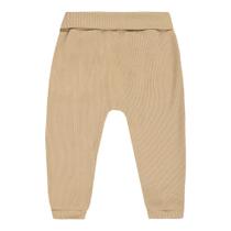 Lt18283 calça bebê linha amamentação em ribana com cós largo dobrável tam rn ao g