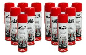 Lubfast Óleo Protetivo Desengripante 300ml Kit 12un Cor Verm