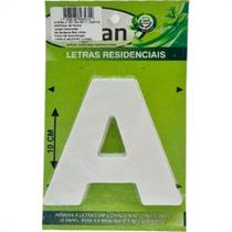 Lubian Letra 3D Branca Abs A 10Cm