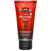 Lubme Lubrificante Morango Hot Beijável 60ml - Provoke-me - Ideal para Momentos Íntimos