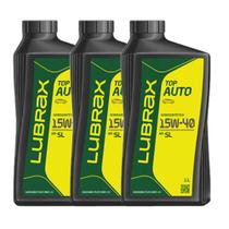 Lubrax 3 Peças Óleo Motor Tecno 15w40 Semi Sintético Lubrax 3 Peças Óleo Motor Tecno 15w40 Semi Sintético