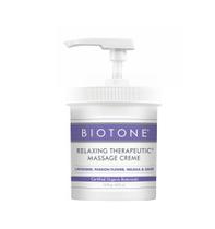 Lubrificante Corporal BIOTONE Creme Relaxante para Massagem 472 ml