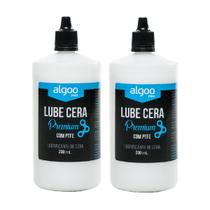 Lubrificante corrente bike cera Algoo Premium 200 ml c/ 2 un