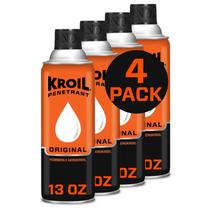 Lubrificante de máquina KROIL Original Penetrating Oil 369 ml, pacote com 4