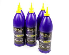 Lubrificante de máquina Royal Purple 75W90 Max Gear Oil, pacote de 5,7 litros Lubrificante de máquina Royal Purple 75W90 Max Gear Oil, pacote de 5,7 litros