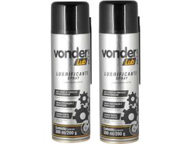 Lubrificante em spray 300 ml/200 g VONDER PLUS - 2 unidades Lubrificante em spray 300 ml/200 g VONDER PLUS - 2 unidades
