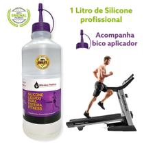 Lubrificante Esteira Ergométrica 1 Litro Bico Aplicador - SILICONES PAULISTA