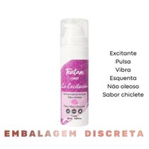 Lubrificante Excitante Feminino I Hot La Excitación Sabor Chiclete Esquenta Vibra e Pulsa Tentare Lubrificante Excitante Feminino I Hot La Excitación Sabor Chiclete Esquenta Vibra e Pulsa Tentare
