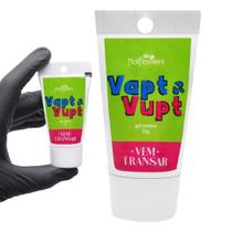 Lubrificante Gel Base De Água Vapt Vupt 25G - Vem Transar