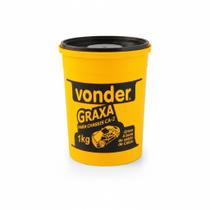 Lubrificante Graxa Vonder Ca-2 1 Kg Ideal Para Rolamentos E Engrenagens