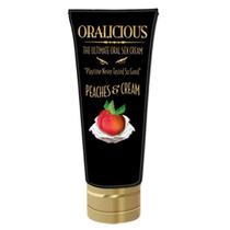 Lubrificante Hott Products Unlimited Oralicious Peaches & Cream