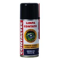 Lubrificante Implastec Spray Limpa Contato Implastec 130G.