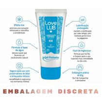 Lubrificante Íntimo a Base de Água Love Lub Ice Efeito Gelado 60g La Pimienta Lubrificante Íntimo a Base de Água Love Lub Ice Efeito Gelado 60g La Pimienta