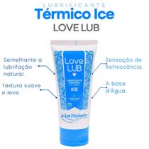 Lubrificante Íntimo a Base de Água Love Lub Térmico Ice 60g La Pimienta