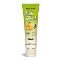 Lubrificante Íntimo Beijável Lub Food Citric Pessini à Base d'Água 60g - Vegano e Longa Duração