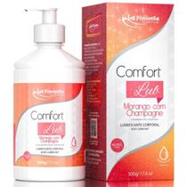 LUBRIFICANTE ÍNTIMO COMFORT LUB - MORANGO COM CHAMPAGNE 500g