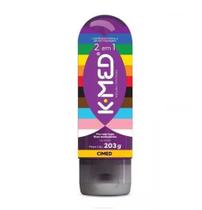 Lubrificante Íntimo Gel K-MED 2 em 1 LGBTQIA+ 203G - Cimed