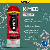 Lubrificante Íntimo K-Med Gel com Leve Aquecimento SexEducation 200g - CIMED