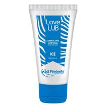 Lubrificante Intimo Love Lub Ice - Lubrificação Duradoura com Efeito Refrescante à Base de Água