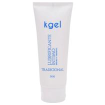 Lubrificante Íntimo Tradicional 50g Kgel à Base de Água Toque Suave e Natural