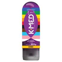 Lubrificante K-Med 2 em 1 Gel 203g LGBTQIA+