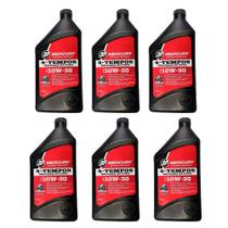 Lubrificante Mercury 10w30 Motores V4 E V6 1 Litro Kit Com 6 Litros Lubrificante Mercury 10w30 Motores V4 E V6 1 Litro Kit Com 6 Litros
