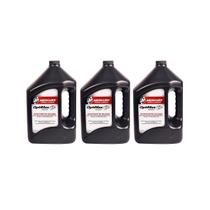 Lubrificante Mercury Optimax 2 Tempos Galão 4 Litros Kit Com 3 Litros