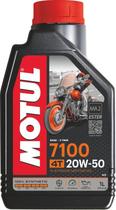 Lubrificante motul 7100 20w50 moto 4 tempos 1l oleo 100% sintetico