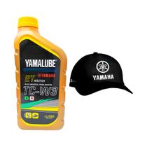 Lubrificante Náutico Yamalube Tcw3 Original Para Motores 2 Tempos 1 Litro + Boné Yamaha