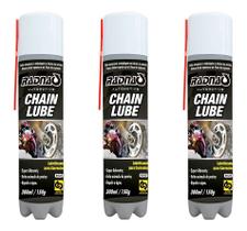 Lubrificante Óleo Spray Corrente Transmissão De Motos 3uni