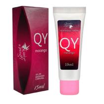 Lubrificante oral intimo beijavel qy morango 15ml sex shop - SEGRED LOVE