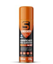 Lubrificante para Indústria Alimentícia 300ml Sieger SL107 048353 Lubrificante para Indústria Alimentícia 300ml Sieger SL107 048353