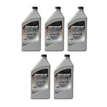Lubrificante Quicksilver 25w40 4 Tempos 1 Litro Kit Com 5 Litros Lubrificante Quicksilver 25w40 4 Tempos 1 Litro Kit Com 5 Litros