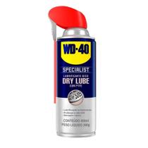 Lubrificante Seco Dry Lube Aerosol 400ml Specialist Wd-40 Lubrificante Seco Dry Lube Aerosol 400ml Specialist Wd-40