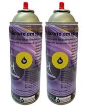 Lubrificante Silicone Esteira Spray Academia 400 Ml 2 Unid - silicones paulista